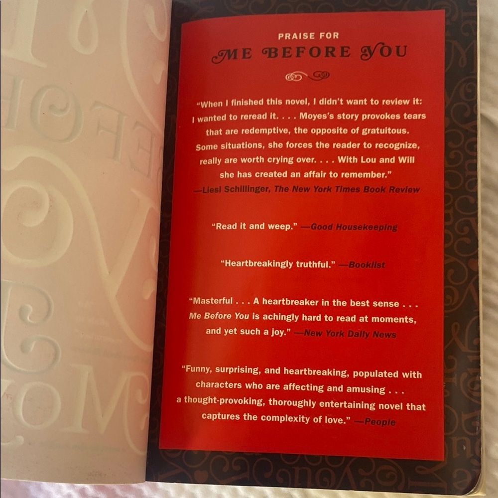 'Me Before You' by JoJo Moyes paperback very good condition - Picture 2 of 3